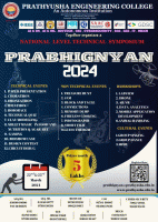 PRABHIGNYAN 2024 National Level Technical Symposium Poster